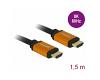 Delock HDMI Cable 48Gbps 8K 60Hz M/M 1.5m (85728)