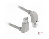 Delock Patch Cable S/FTP Cat.5e Up / Down Angled 2m (85854)