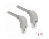 Delock Patch Cable S/FTP Cat.5e Down Angled 2m (85860)
