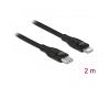 Delock Data & Charging USB-C 2.0 > Lightning 2m Black (86638)