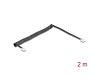 Delock Coiled Cable RJ11 M/M 2m Black (90202)