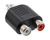InLine Audio Adapter RCA > 2 x RCA M/F (99310)