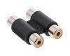 InLine Adapter 2 x RCA > 2 x RCA F/F (99318)