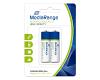 MediaRange Rechargeable Battery NiMH AA 2-Pack (MRBAT123)
