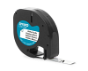Dymo LetraTag Plastic Tape 12mm x 4m White (91201)